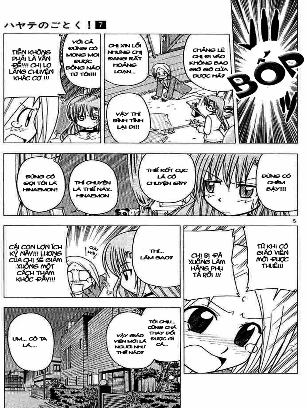 Truyện Tranh Chàng Quản Gia - Hayate No Gotoku trang 4