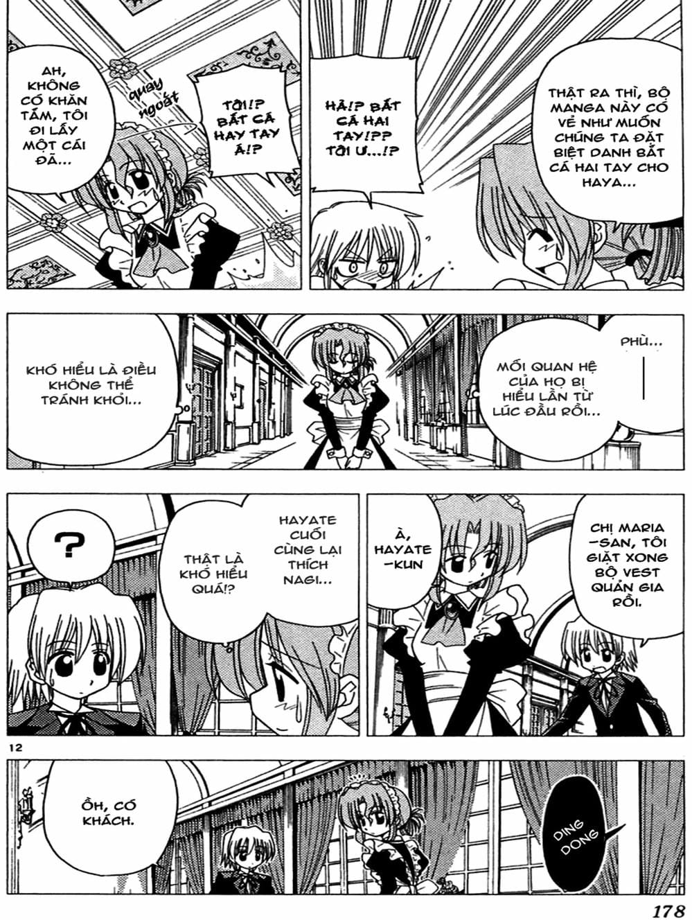 Truyện Tranh Chàng Quản Gia - Hayate No Gotoku trang 4