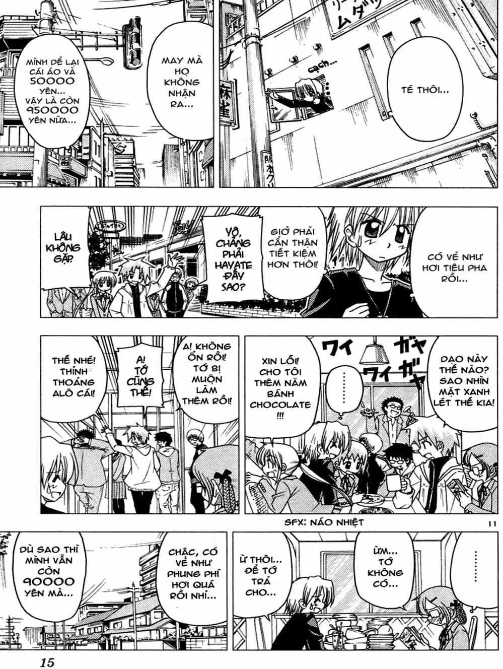 Truyện Tranh Chàng Quản Gia - Hayate No Gotoku trang 4