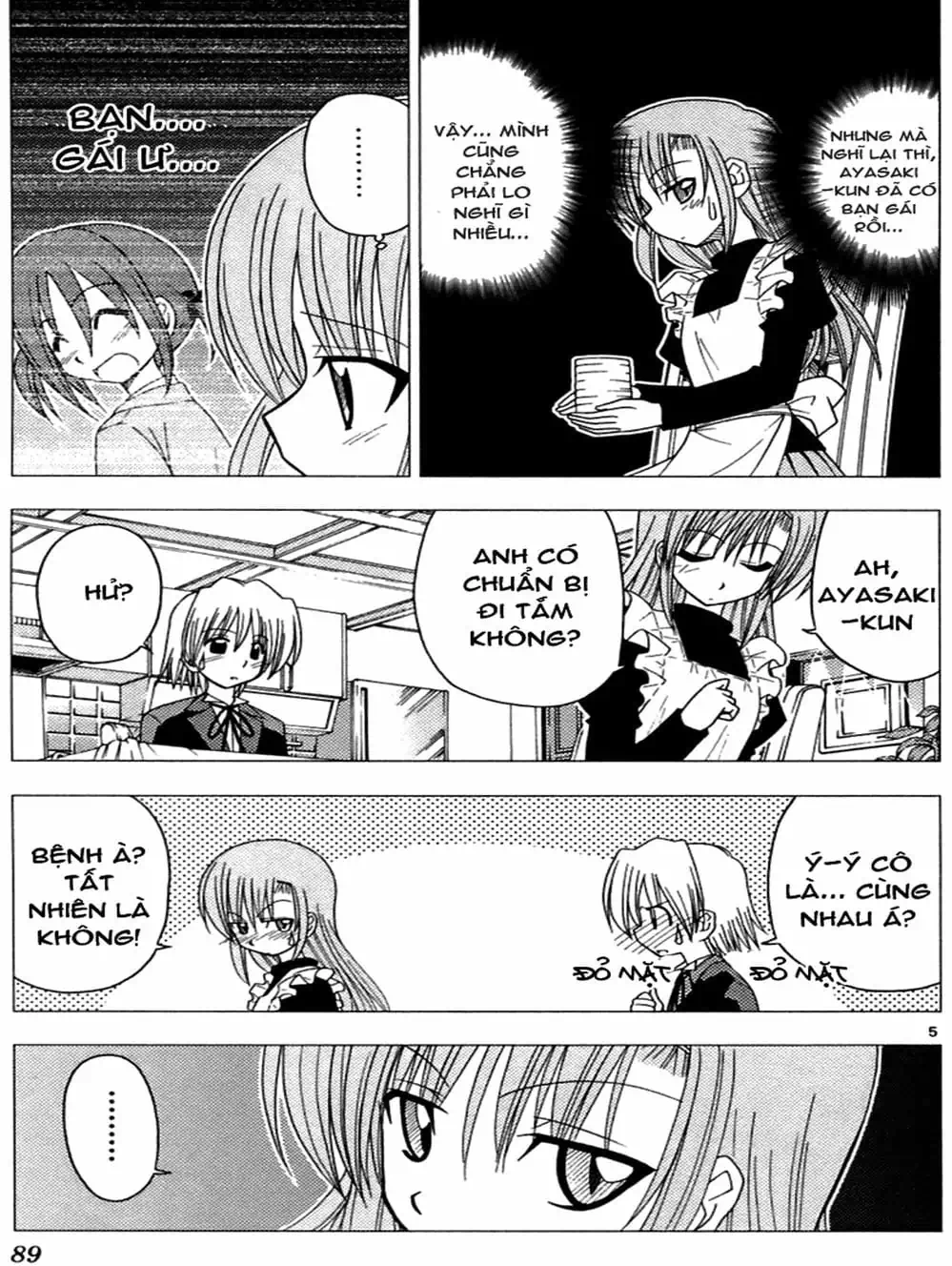 Truyện Tranh Chàng Quản Gia - Hayate No Gotoku trang 4