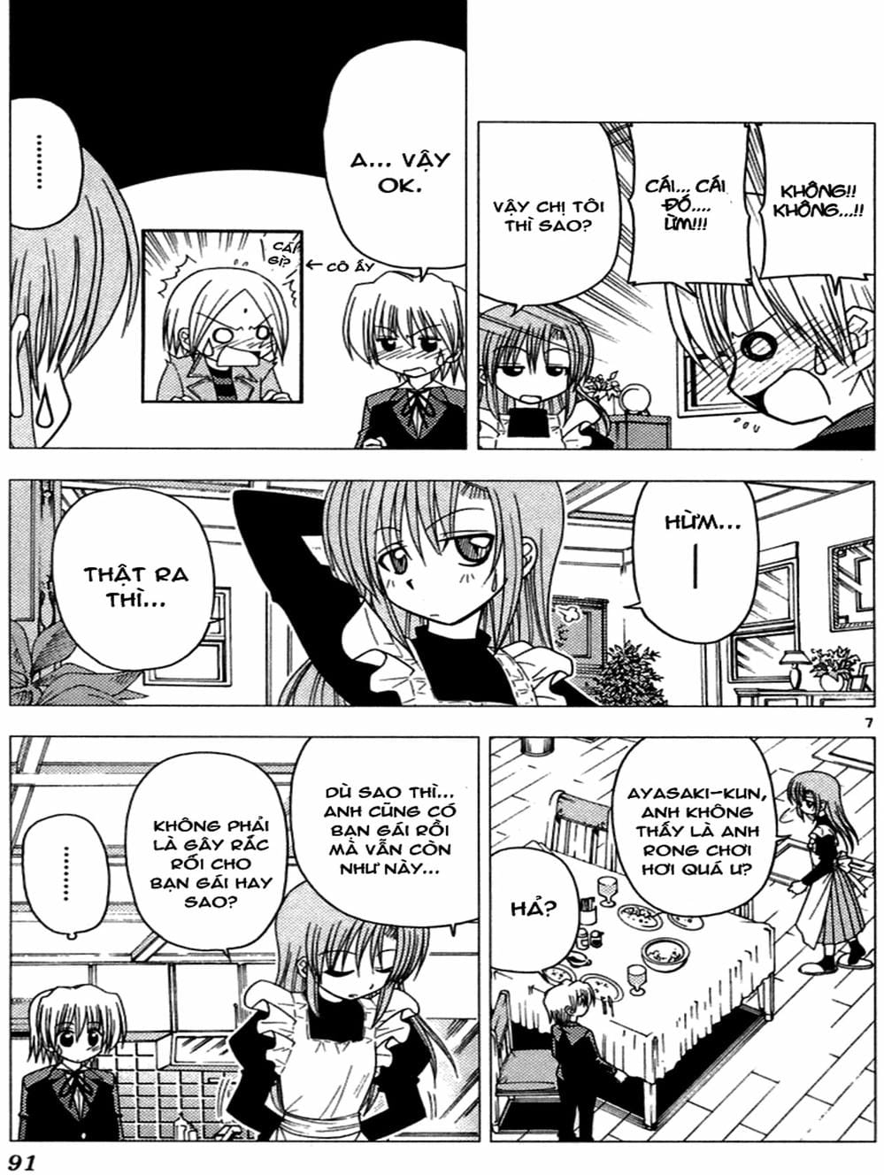 Truyện Tranh Chàng Quản Gia - Hayate No Gotoku trang 4