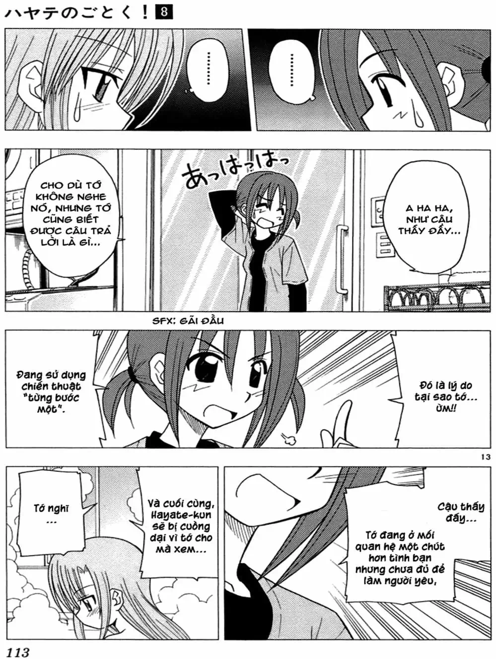 Truyện Tranh Chàng Quản Gia - Hayate No Gotoku trang 4