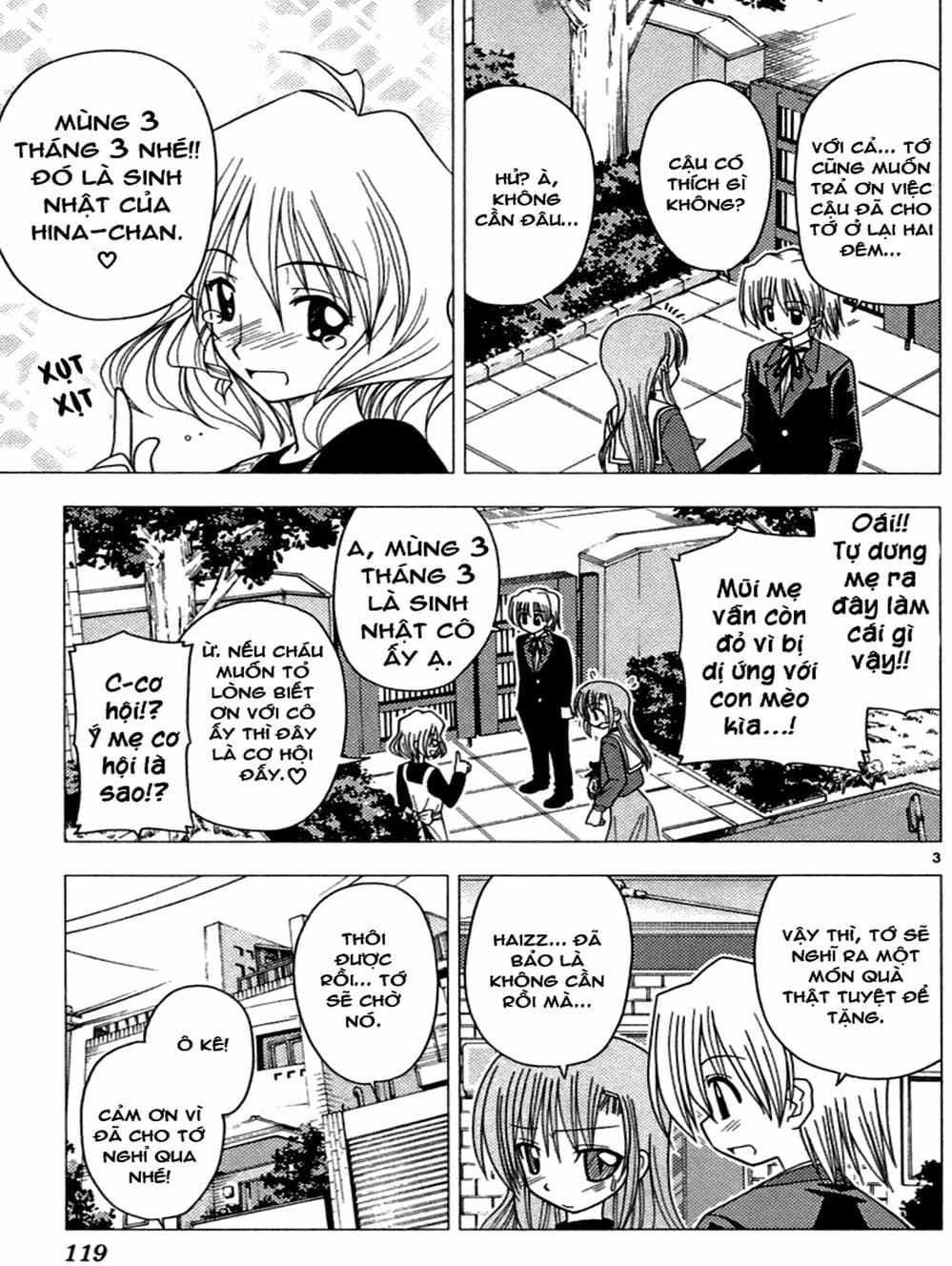 Truyện Tranh Chàng Quản Gia - Hayate No Gotoku trang 4