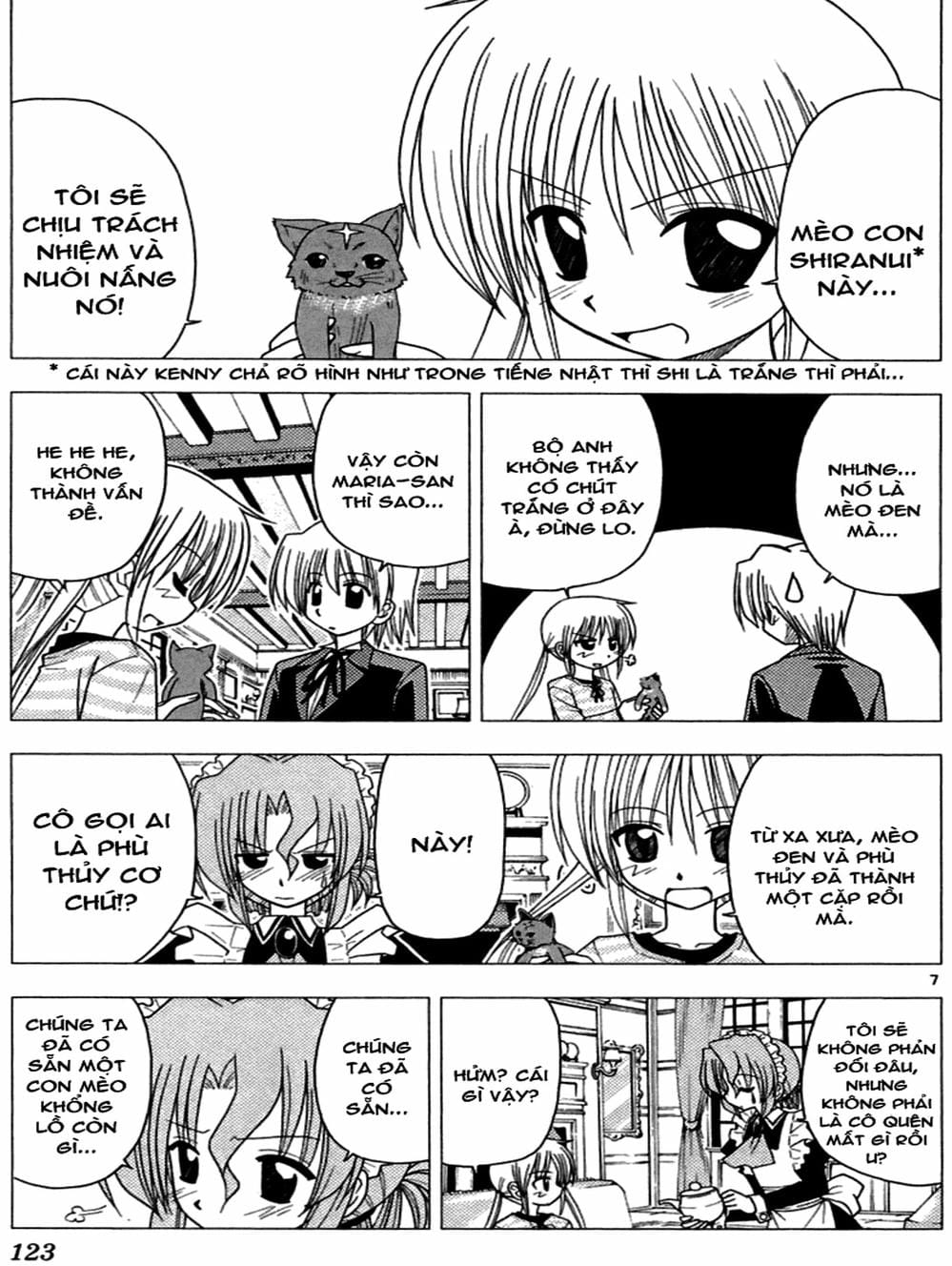 Truyện Tranh Chàng Quản Gia - Hayate No Gotoku trang 4