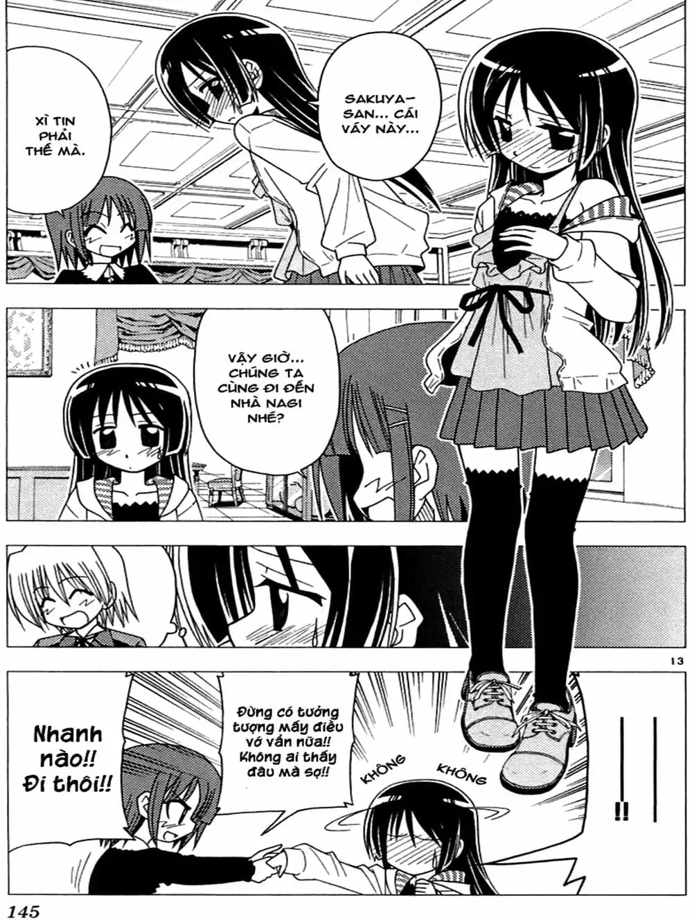 Truyện Tranh Chàng Quản Gia - Hayate No Gotoku trang 4