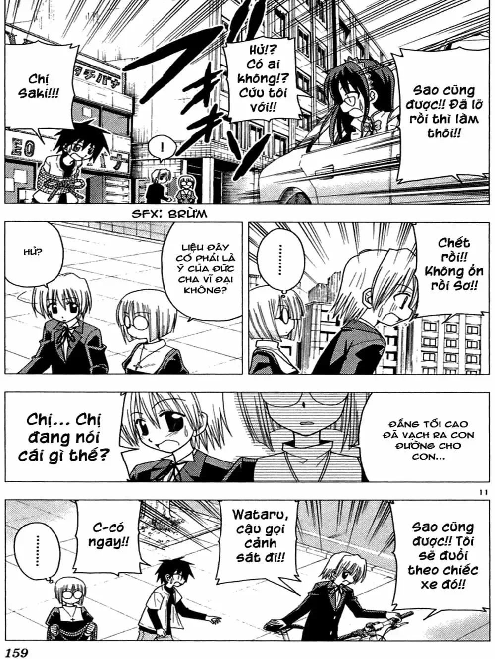 Truyện Tranh Chàng Quản Gia - Hayate No Gotoku trang 4