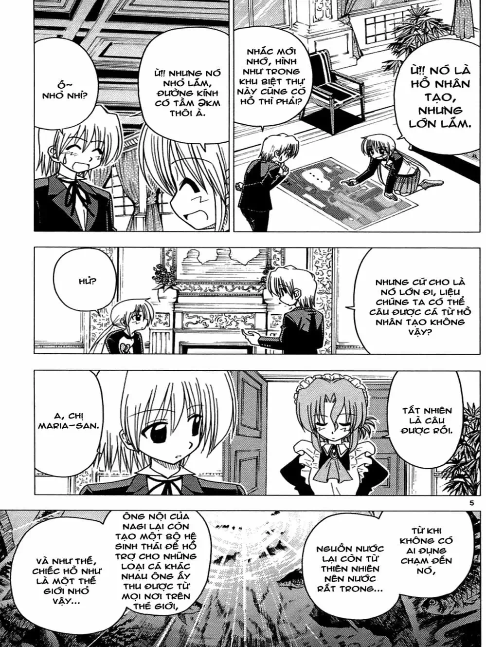 Truyện Tranh Chàng Quản Gia - Hayate No Gotoku trang 4