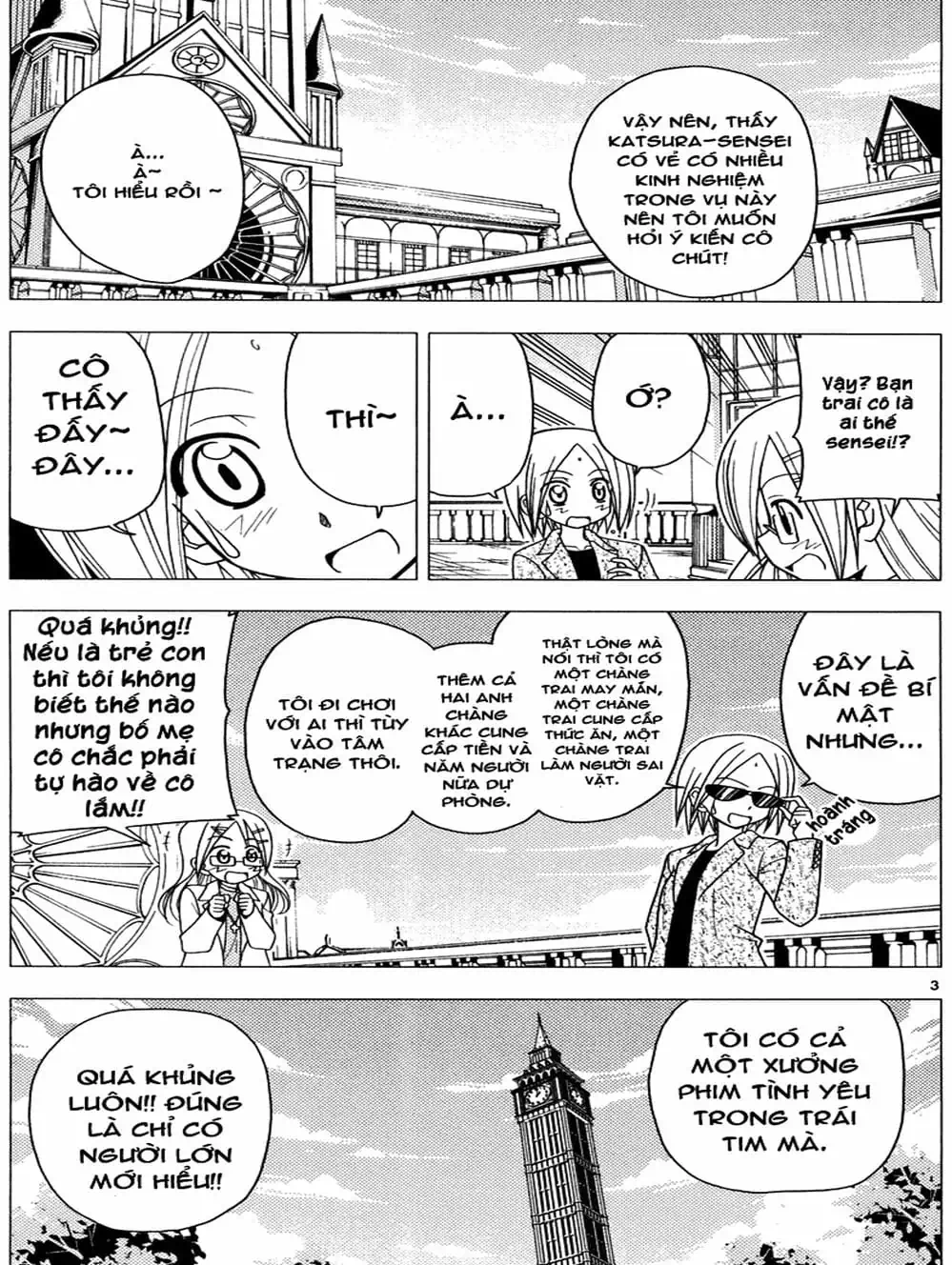 Truyện Tranh Chàng Quản Gia - Hayate No Gotoku trang 4