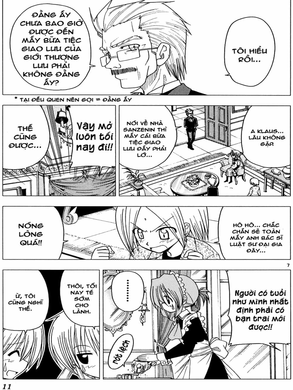 Truyện Tranh Chàng Quản Gia - Hayate No Gotoku trang 4