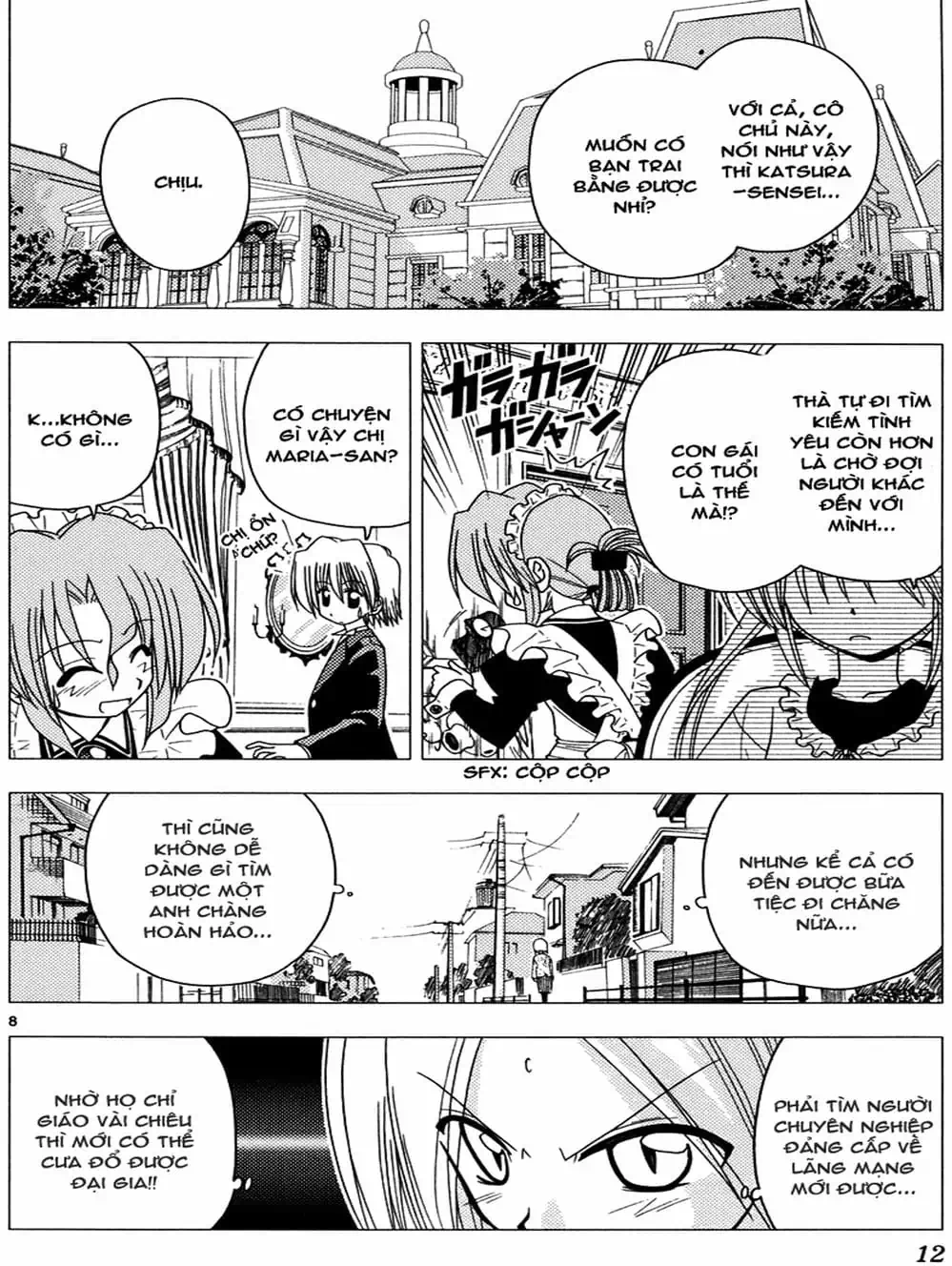 Truyện Tranh Chàng Quản Gia - Hayate No Gotoku trang 4