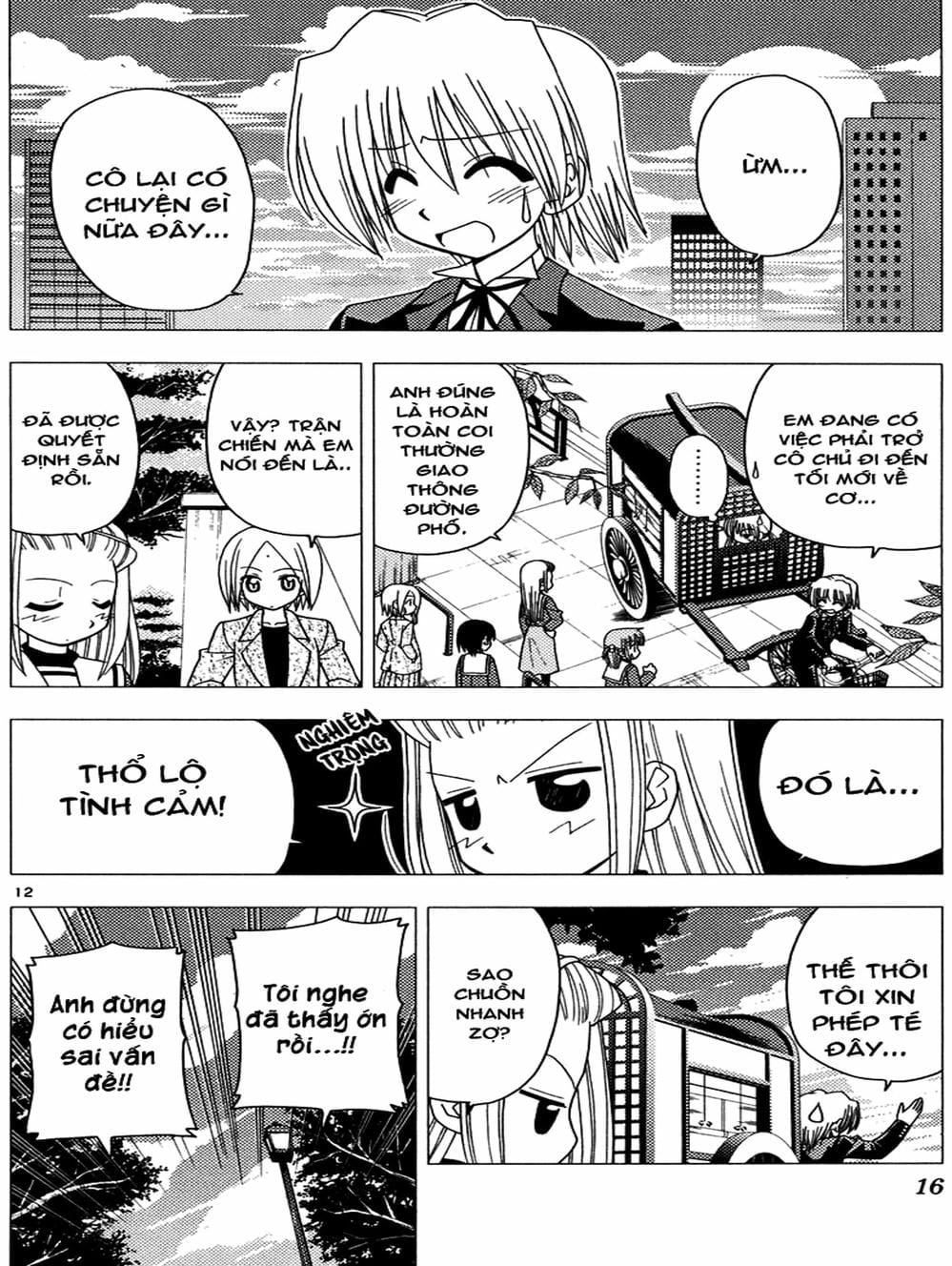 Truyện Tranh Chàng Quản Gia - Hayate No Gotoku trang 4