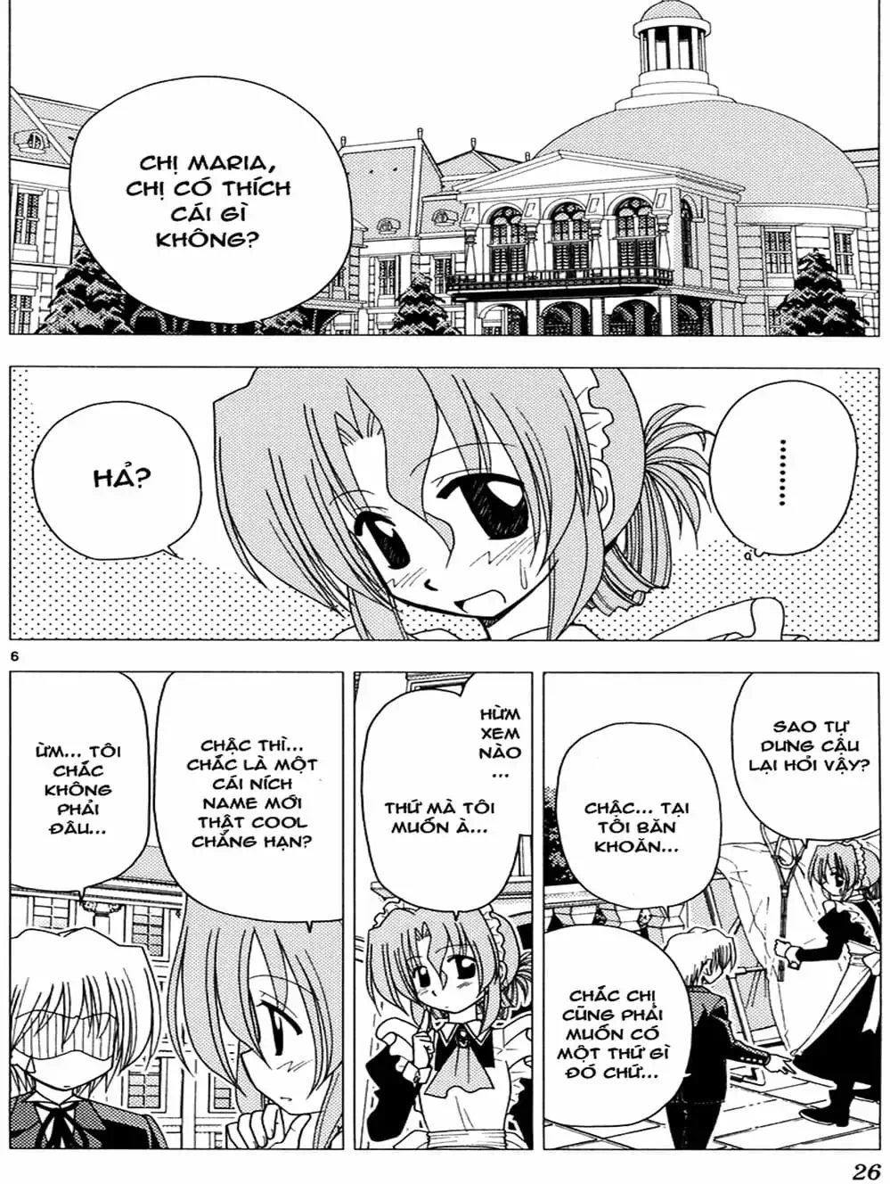 Truyện Tranh Chàng Quản Gia - Hayate No Gotoku trang 4