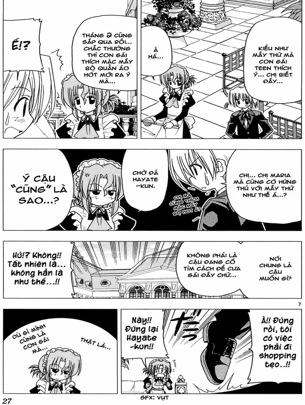 Truyện Tranh Chàng Quản Gia - Hayate No Gotoku trang 4