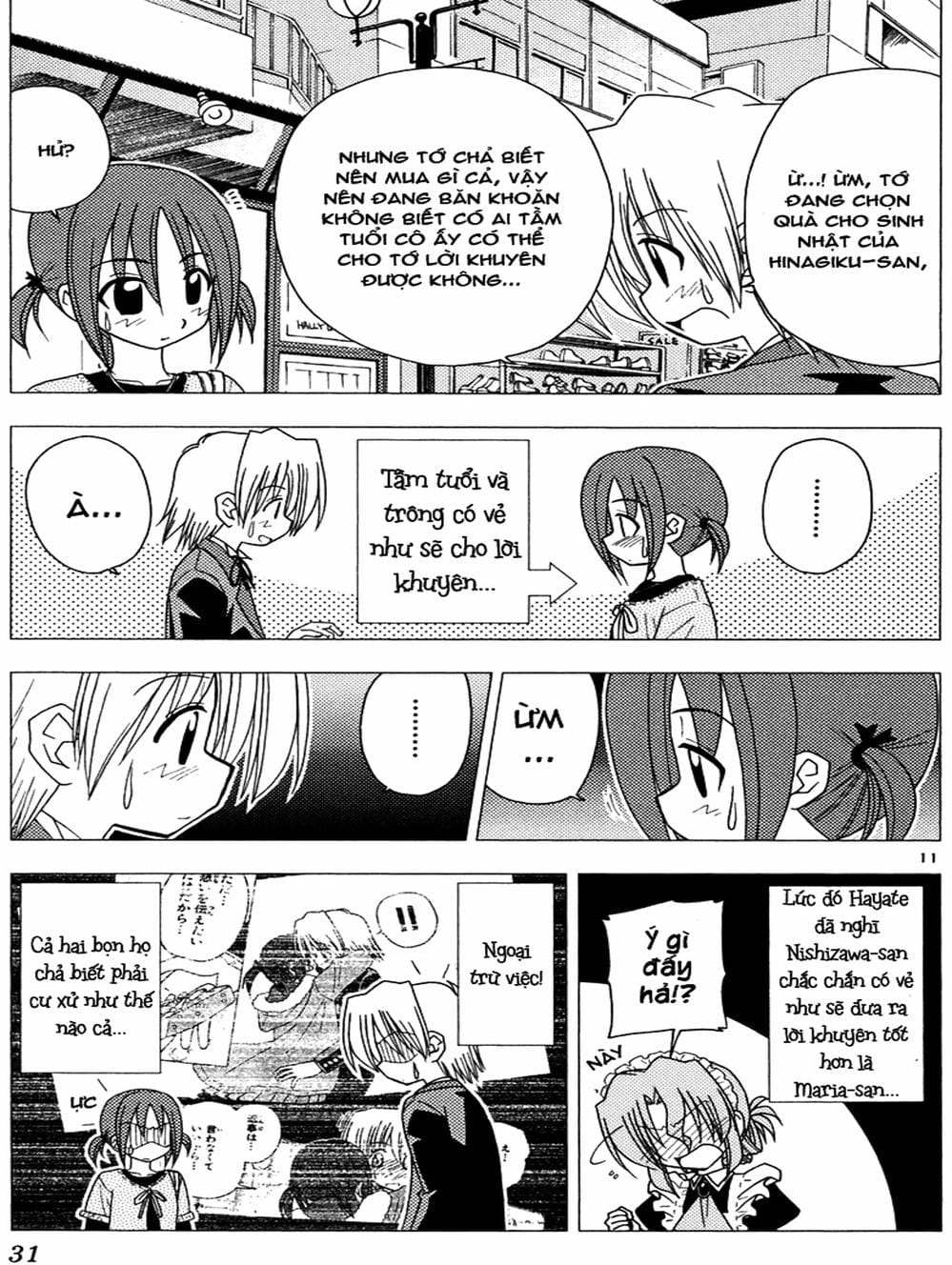 Truyện Tranh Chàng Quản Gia - Hayate No Gotoku trang 4