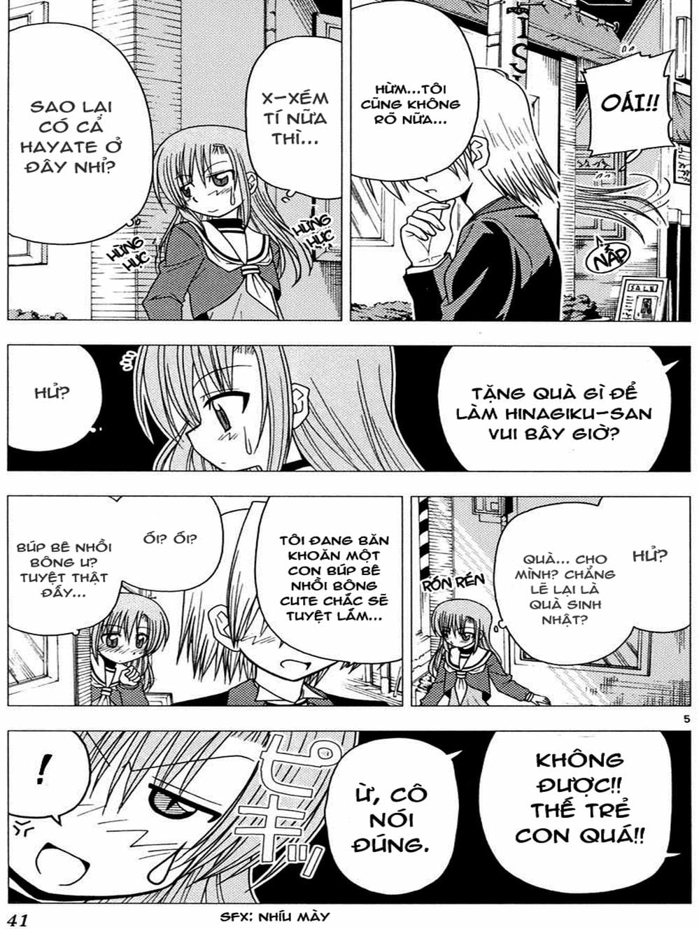 Truyện Tranh Chàng Quản Gia - Hayate No Gotoku trang 4