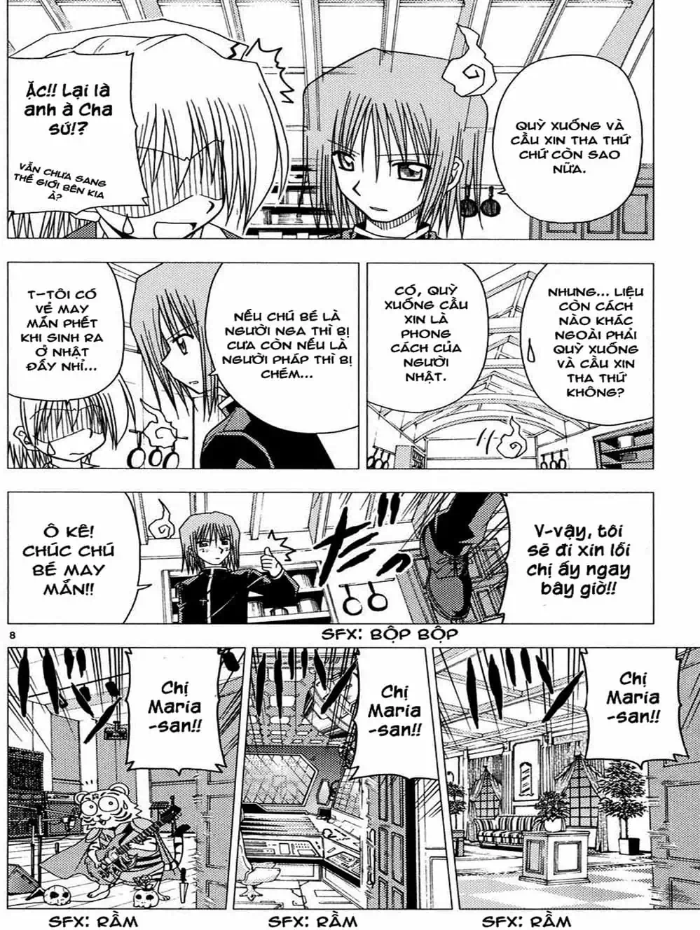 Truyện Tranh Chàng Quản Gia - Hayate No Gotoku trang 4