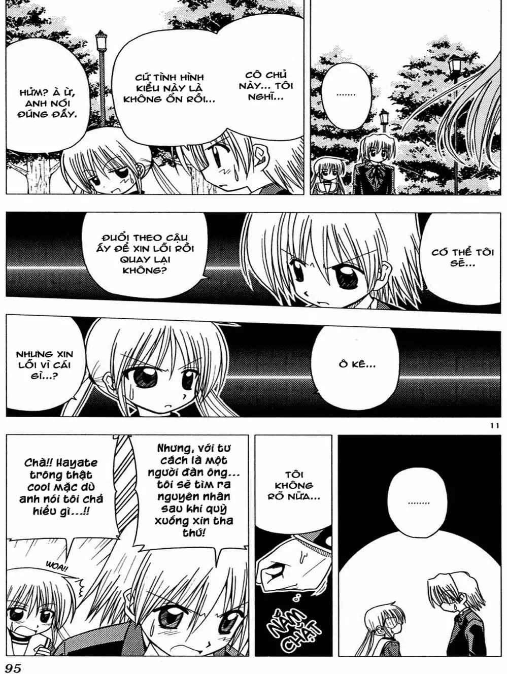 Truyện Tranh Chàng Quản Gia - Hayate No Gotoku trang 4