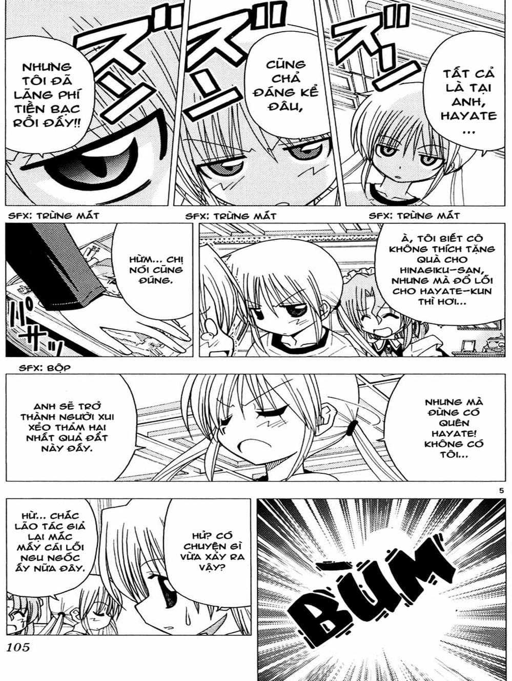 Truyện Tranh Chàng Quản Gia - Hayate No Gotoku trang 4