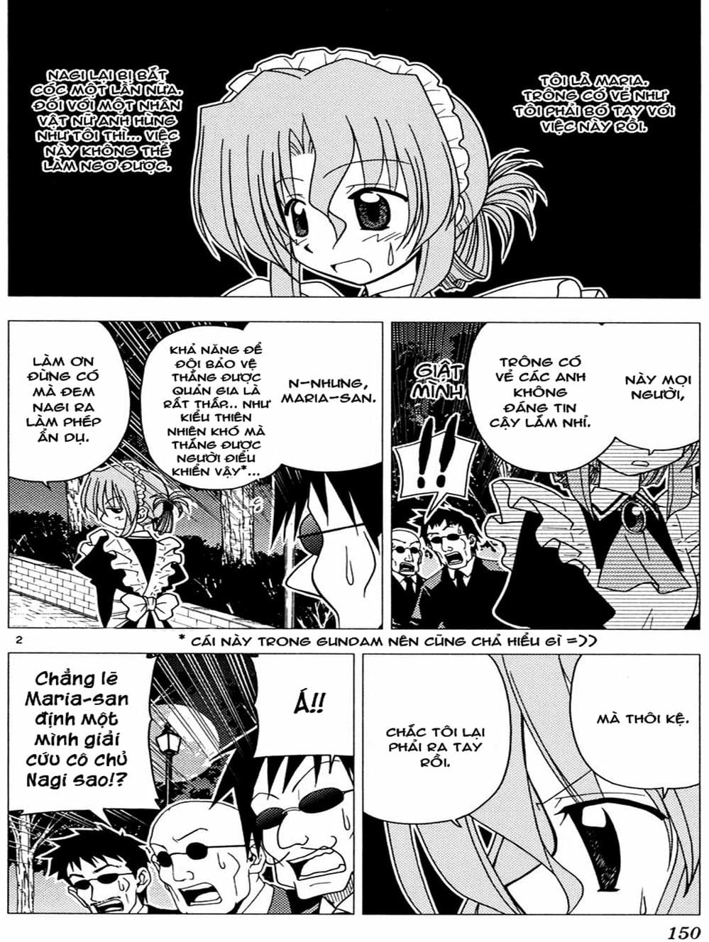 Truyện Tranh Chàng Quản Gia - Hayate No Gotoku trang 4