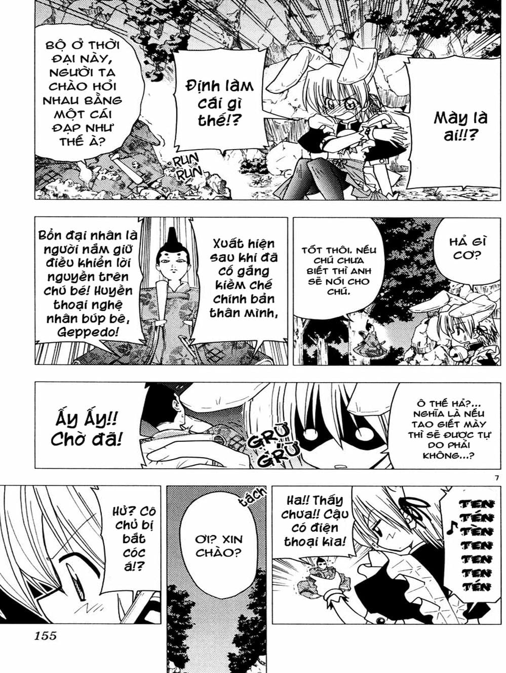 Truyện Tranh Chàng Quản Gia - Hayate No Gotoku trang 4