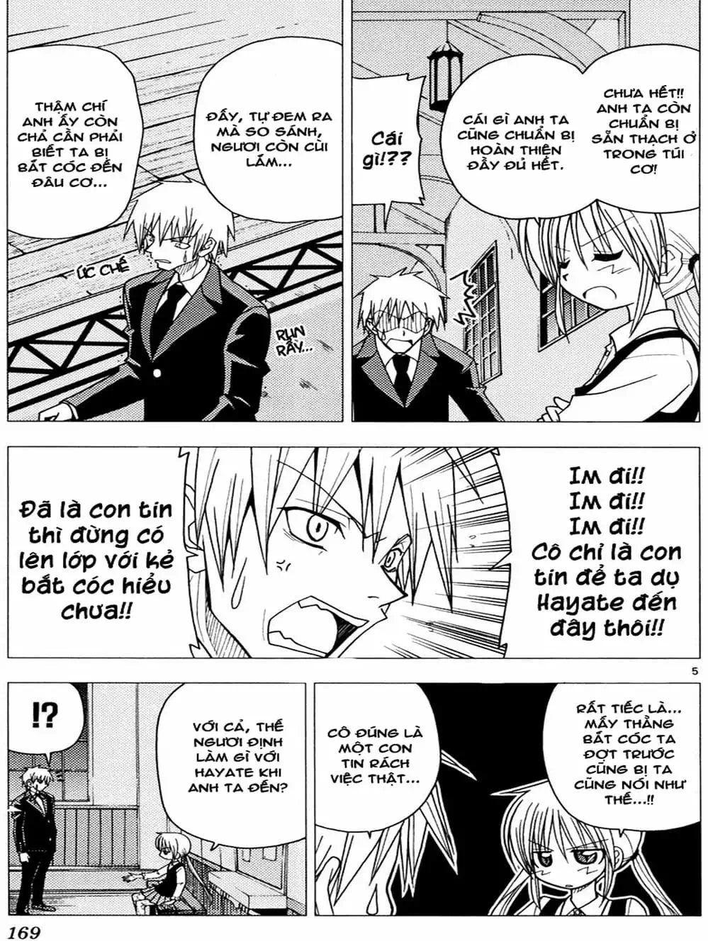 Truyện Tranh Chàng Quản Gia - Hayate No Gotoku trang 4