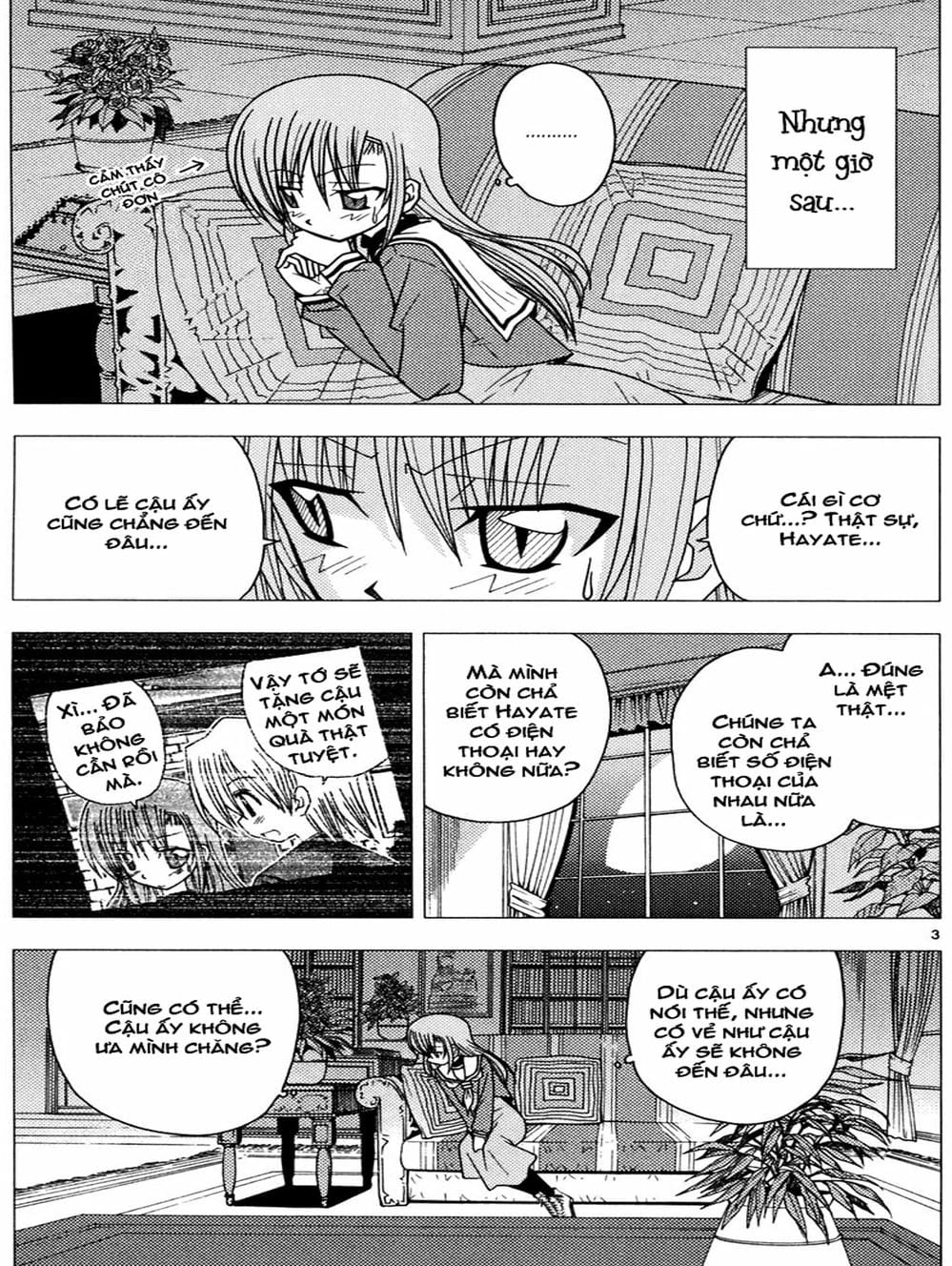 Truyện Tranh Chàng Quản Gia - Hayate No Gotoku trang 4