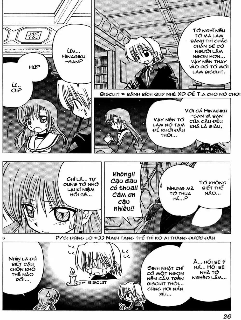 Truyện Tranh Chàng Quản Gia - Hayate No Gotoku trang 4