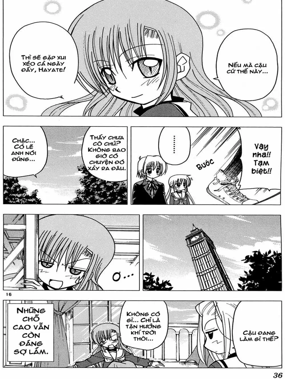 Truyện Tranh Chàng Quản Gia - Hayate No Gotoku trang 4