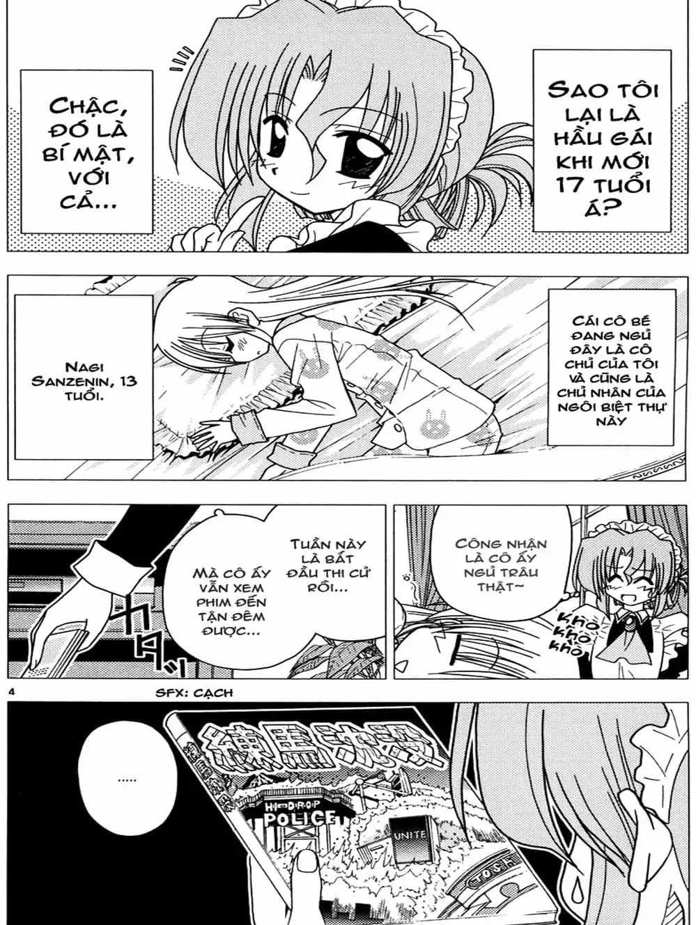 Truyện Tranh Chàng Quản Gia - Hayate No Gotoku trang 4