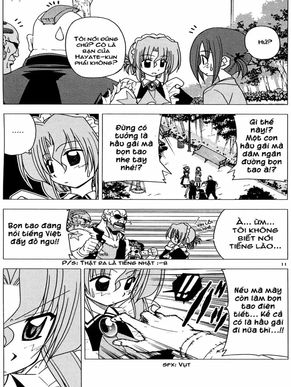 Truyện Tranh Chàng Quản Gia - Hayate No Gotoku trang 4