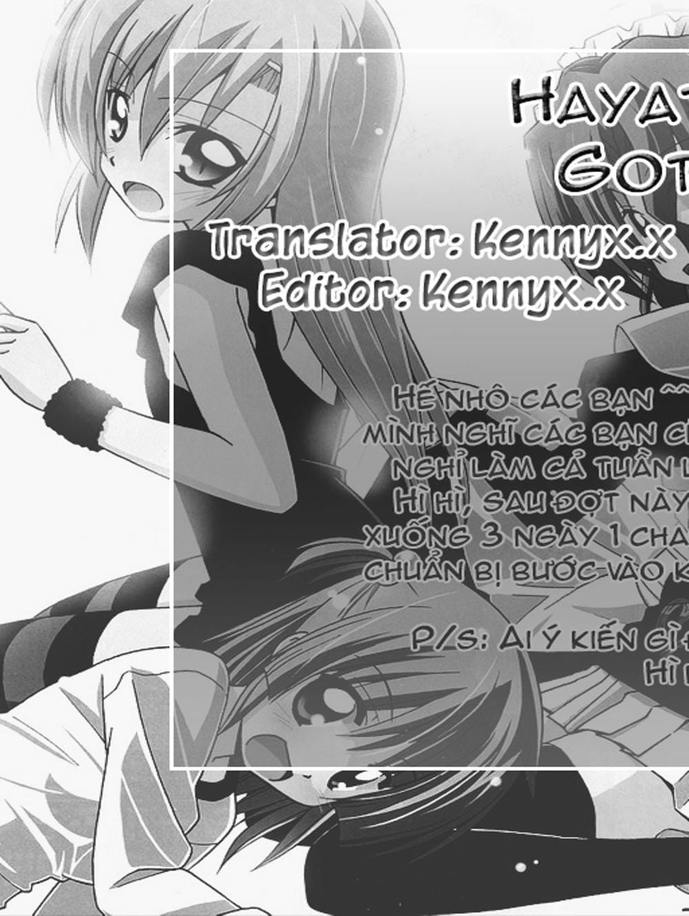 Truyện Tranh Chàng Quản Gia - Hayate No Gotoku trang 4