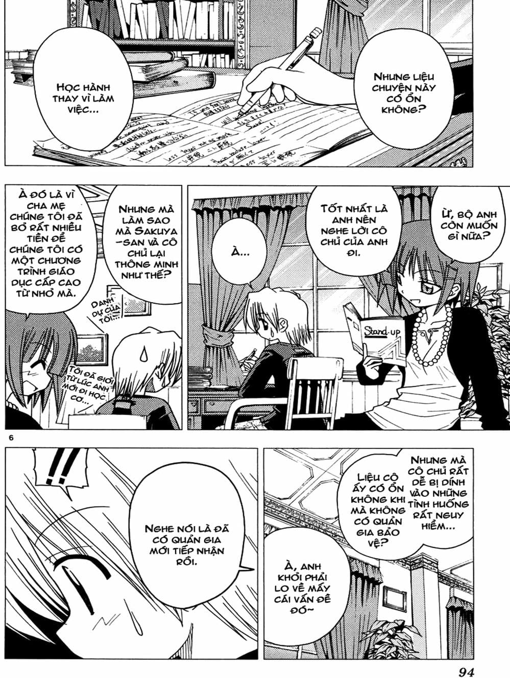 Truyện Tranh Chàng Quản Gia - Hayate No Gotoku trang 4