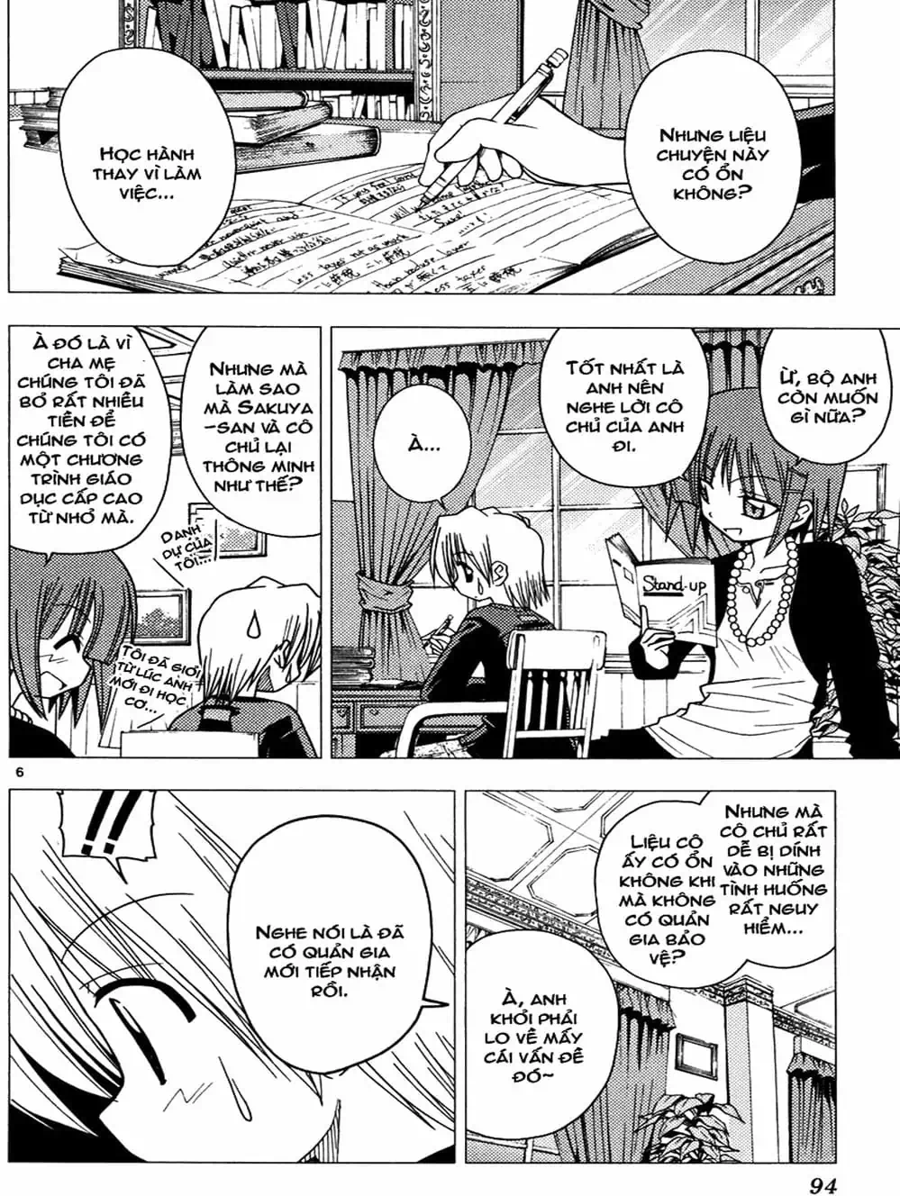 Truyện Tranh Chàng Quản Gia - Hayate No Gotoku trang 4