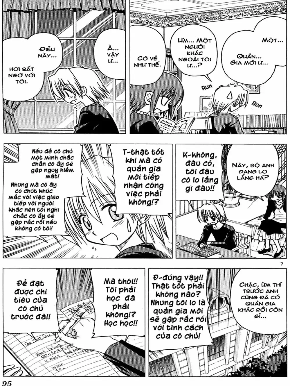 Truyện Tranh Chàng Quản Gia - Hayate No Gotoku trang 4