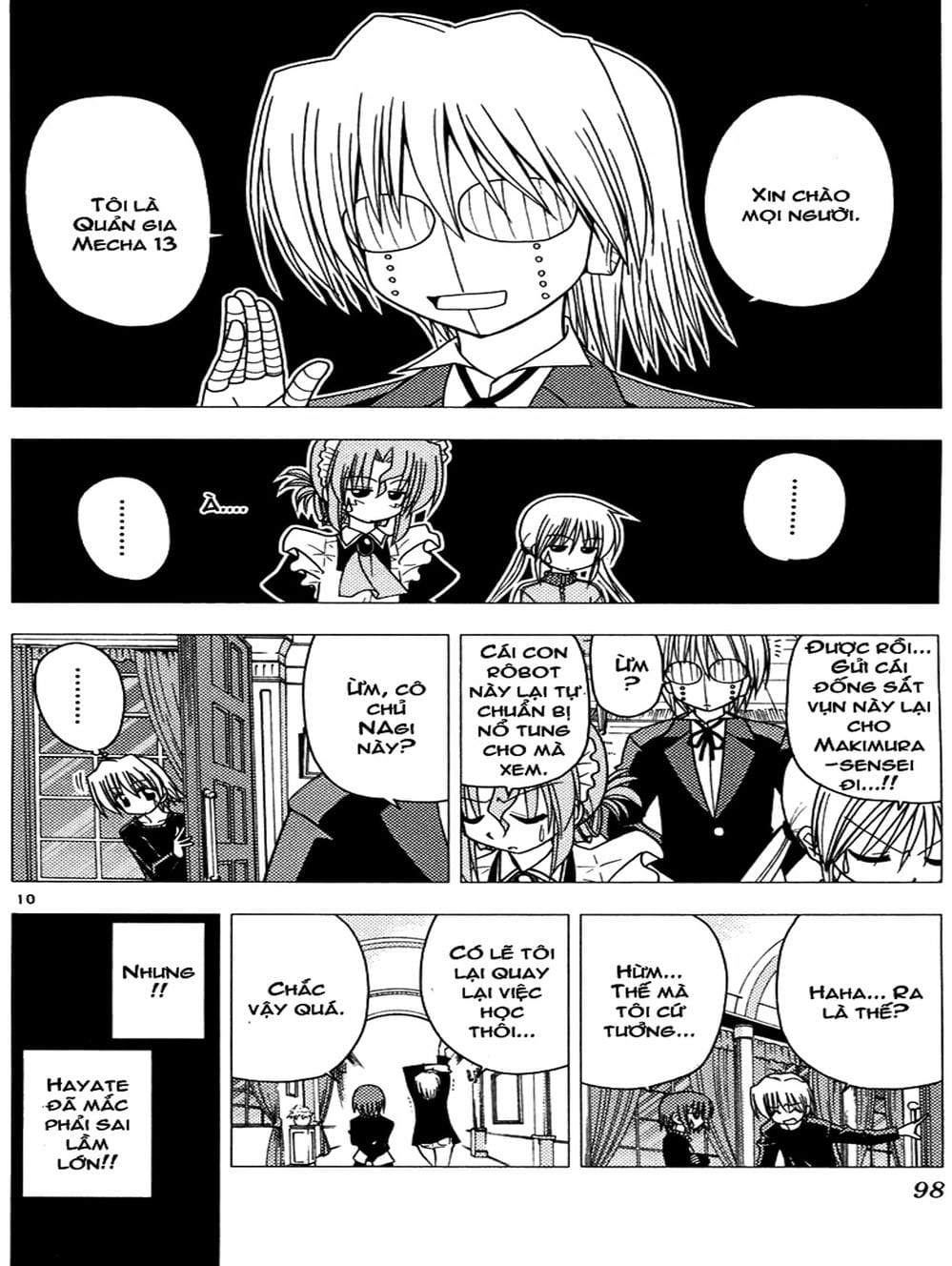 Truyện Tranh Chàng Quản Gia - Hayate No Gotoku trang 4