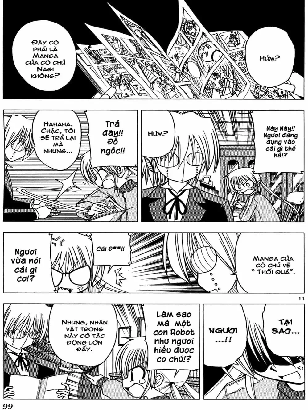 Truyện Tranh Chàng Quản Gia - Hayate No Gotoku trang 4