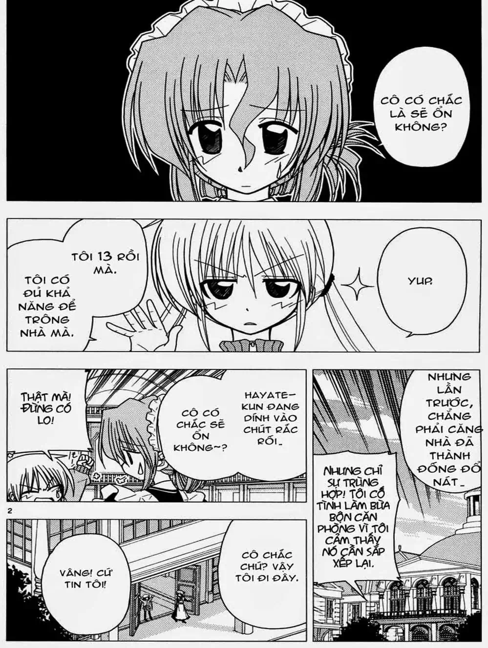 Truyện Tranh Chàng Quản Gia - Hayate No Gotoku trang 4