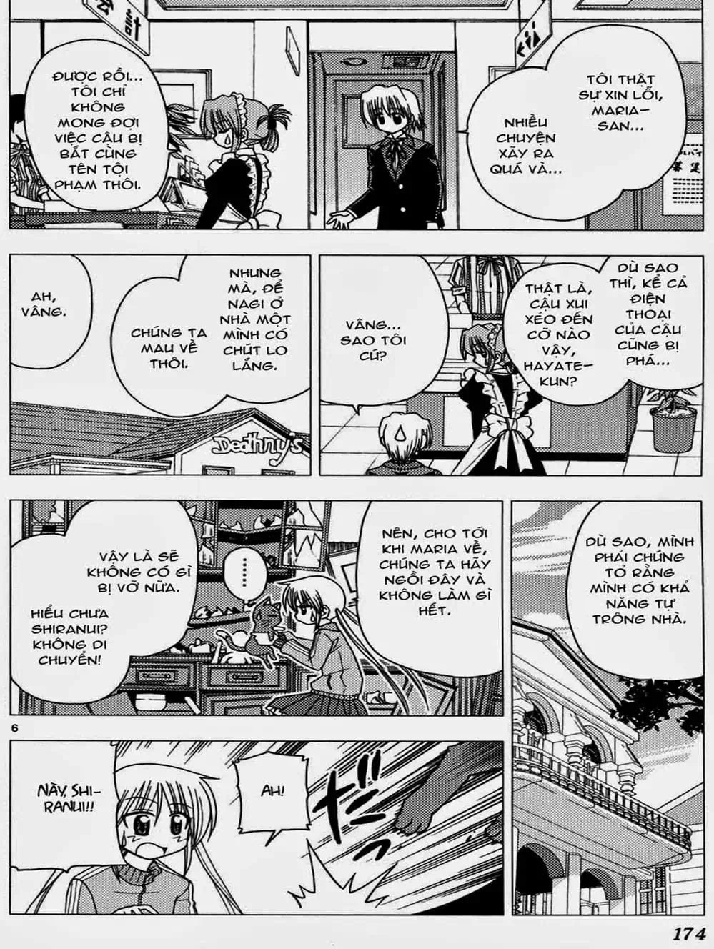 Truyện Tranh Chàng Quản Gia - Hayate No Gotoku trang 4