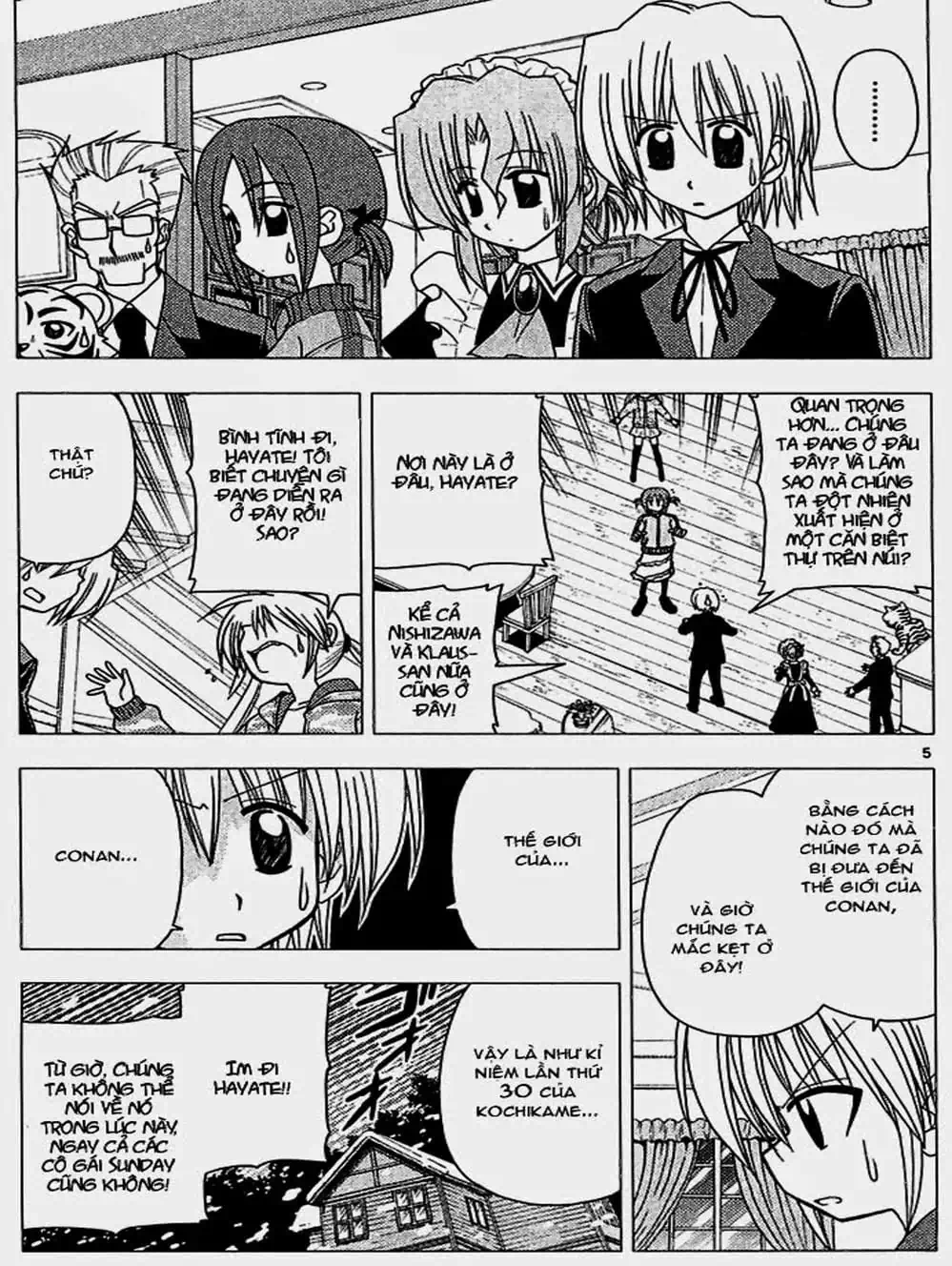 Truyện Tranh Chàng Quản Gia - Hayate No Gotoku trang 4