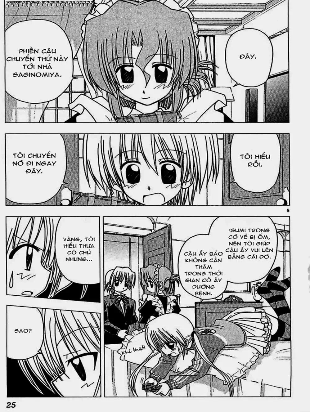 Truyện Tranh Chàng Quản Gia - Hayate No Gotoku trang 4