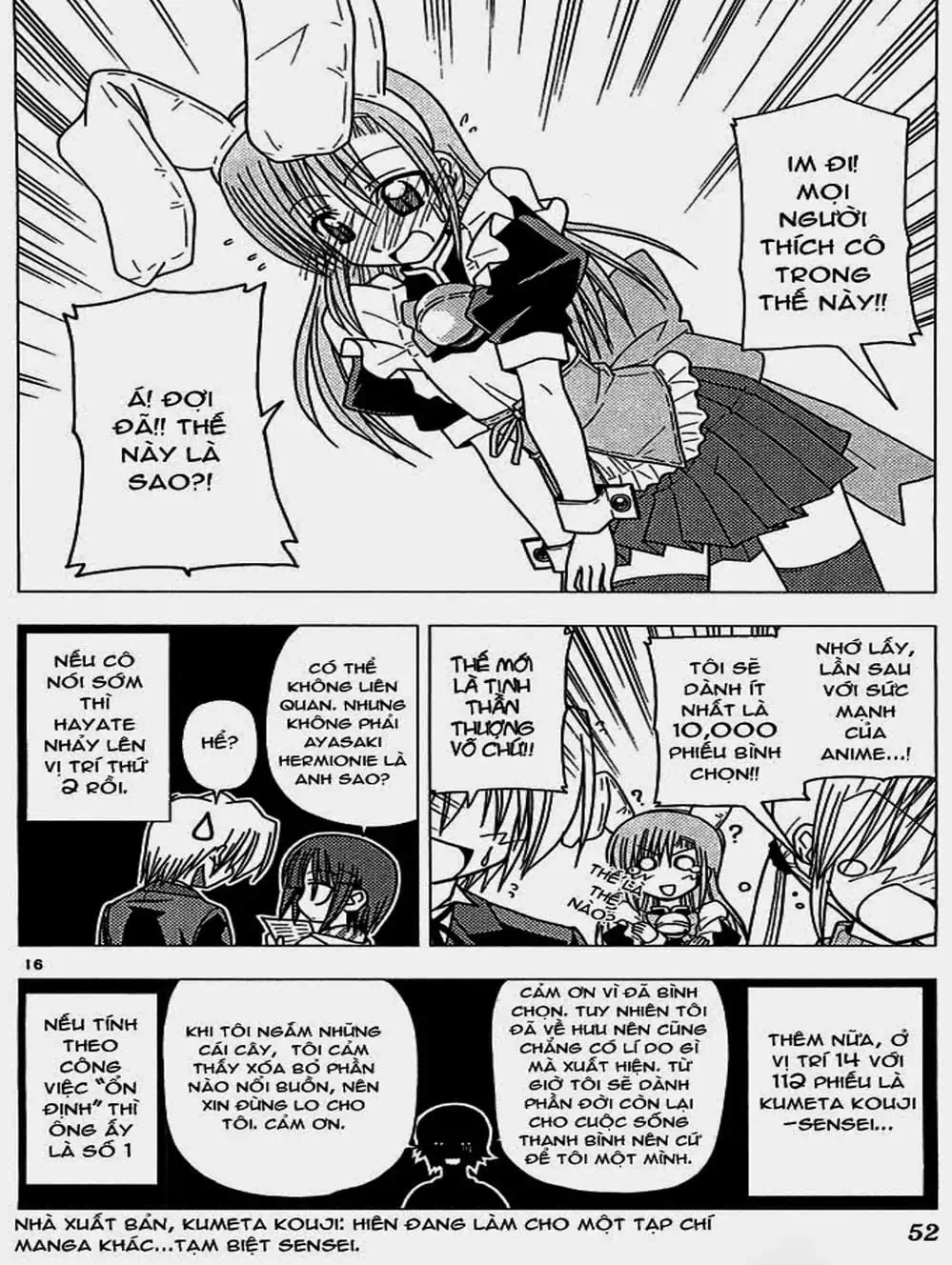 Truyện Tranh Chàng Quản Gia - Hayate No Gotoku trang 4