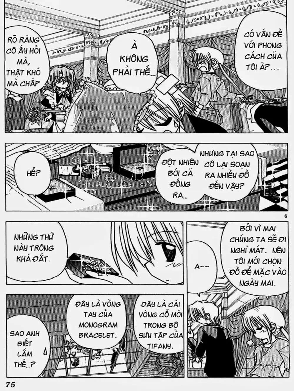 Truyện Tranh Chàng Quản Gia - Hayate No Gotoku trang 4