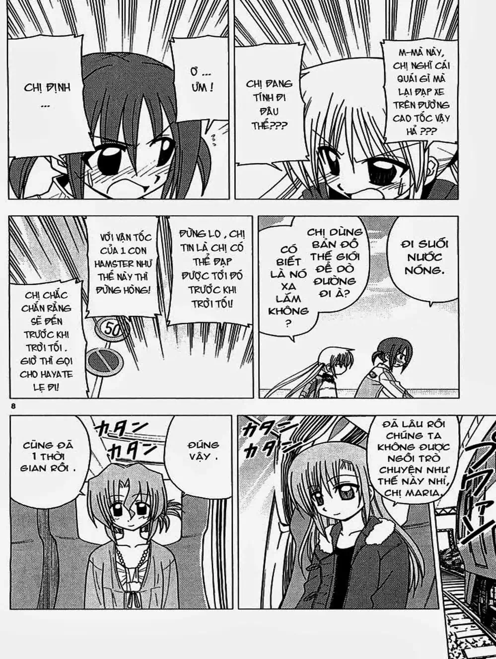 Truyện Tranh Chàng Quản Gia - Hayate No Gotoku trang 4