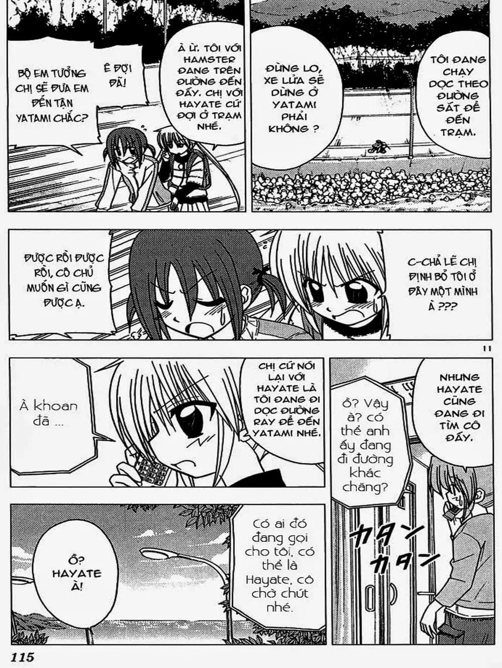 Truyện Tranh Chàng Quản Gia - Hayate No Gotoku trang 4