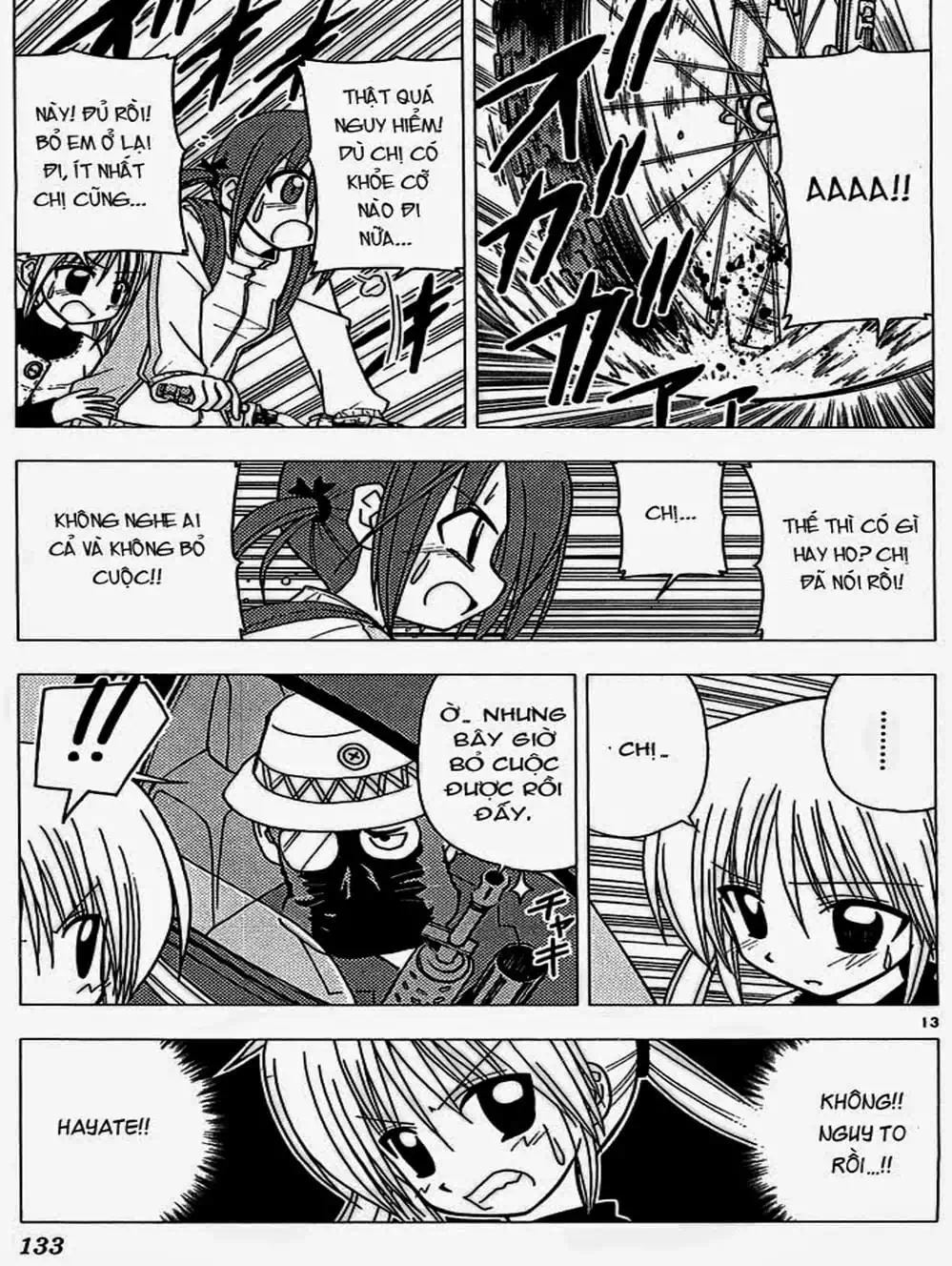 Truyện Tranh Chàng Quản Gia - Hayate No Gotoku trang 4