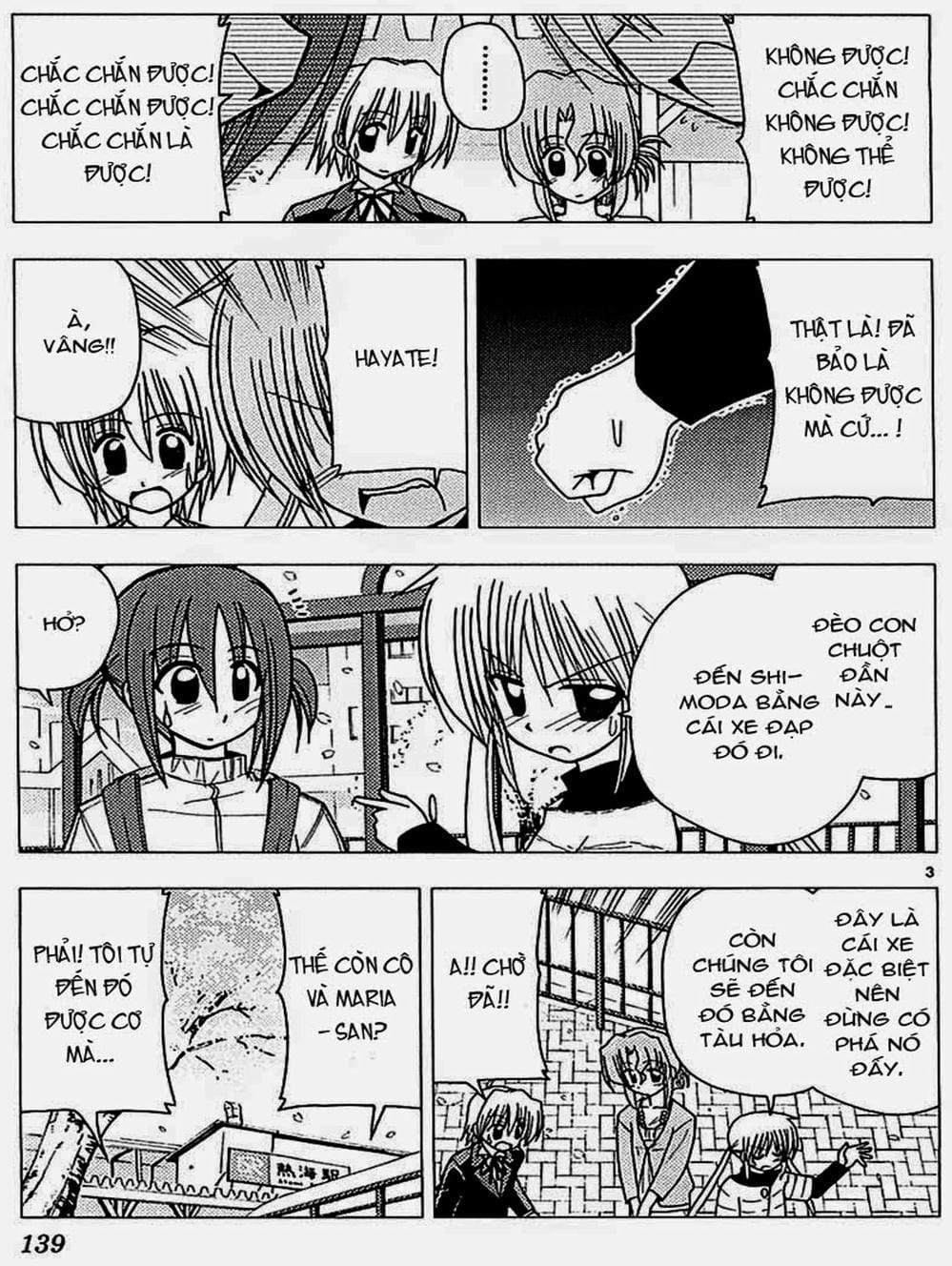 Truyện Tranh Chàng Quản Gia - Hayate No Gotoku trang 4