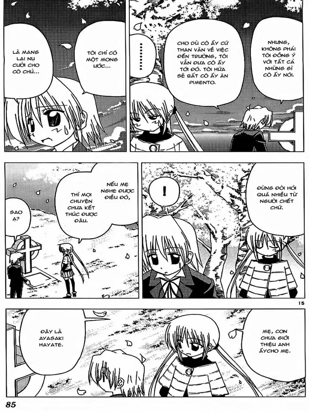 Truyện Tranh Chàng Quản Gia - Hayate No Gotoku trang 4