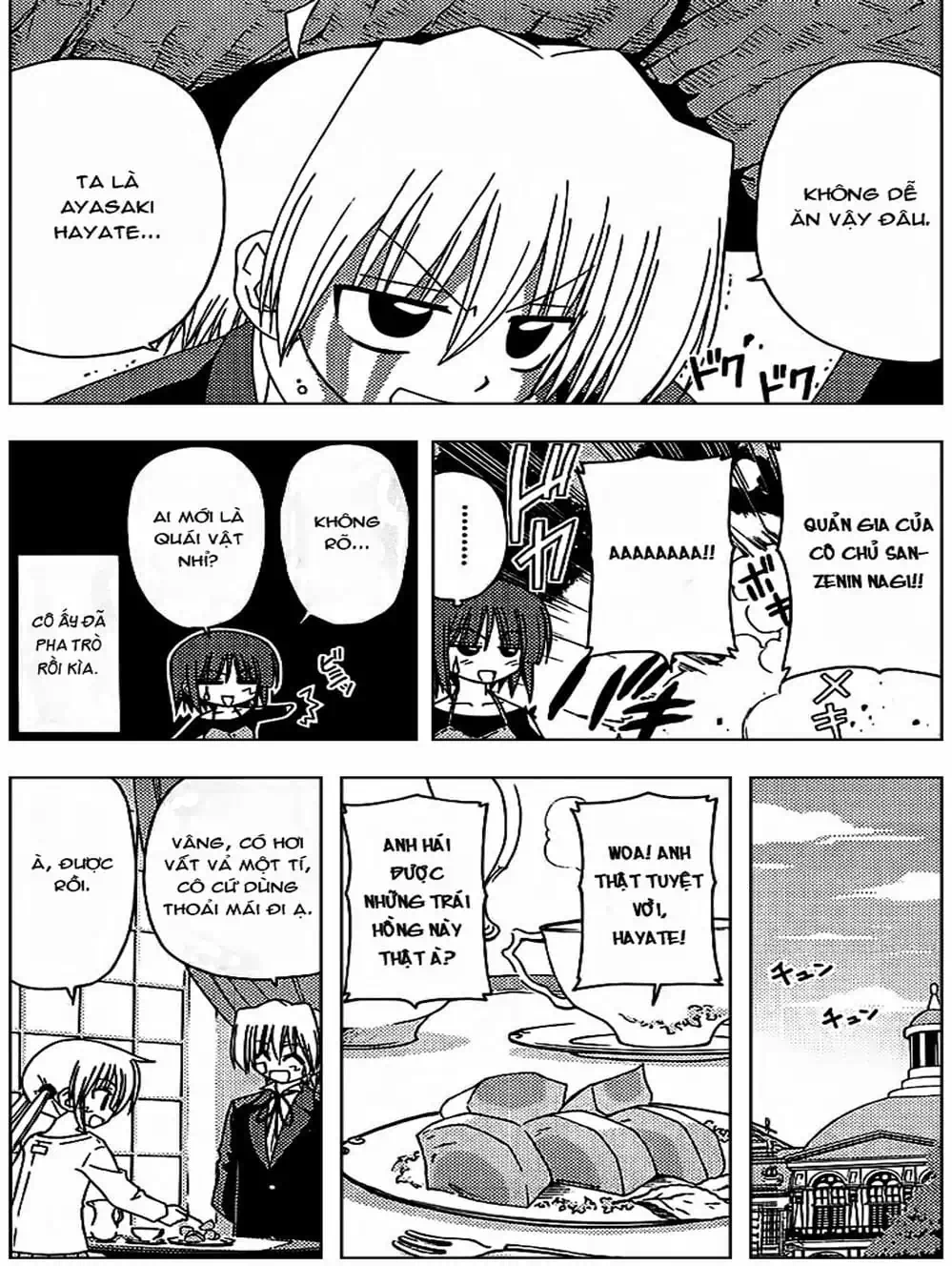 Truyện Tranh Chàng Quản Gia - Hayate No Gotoku trang 4