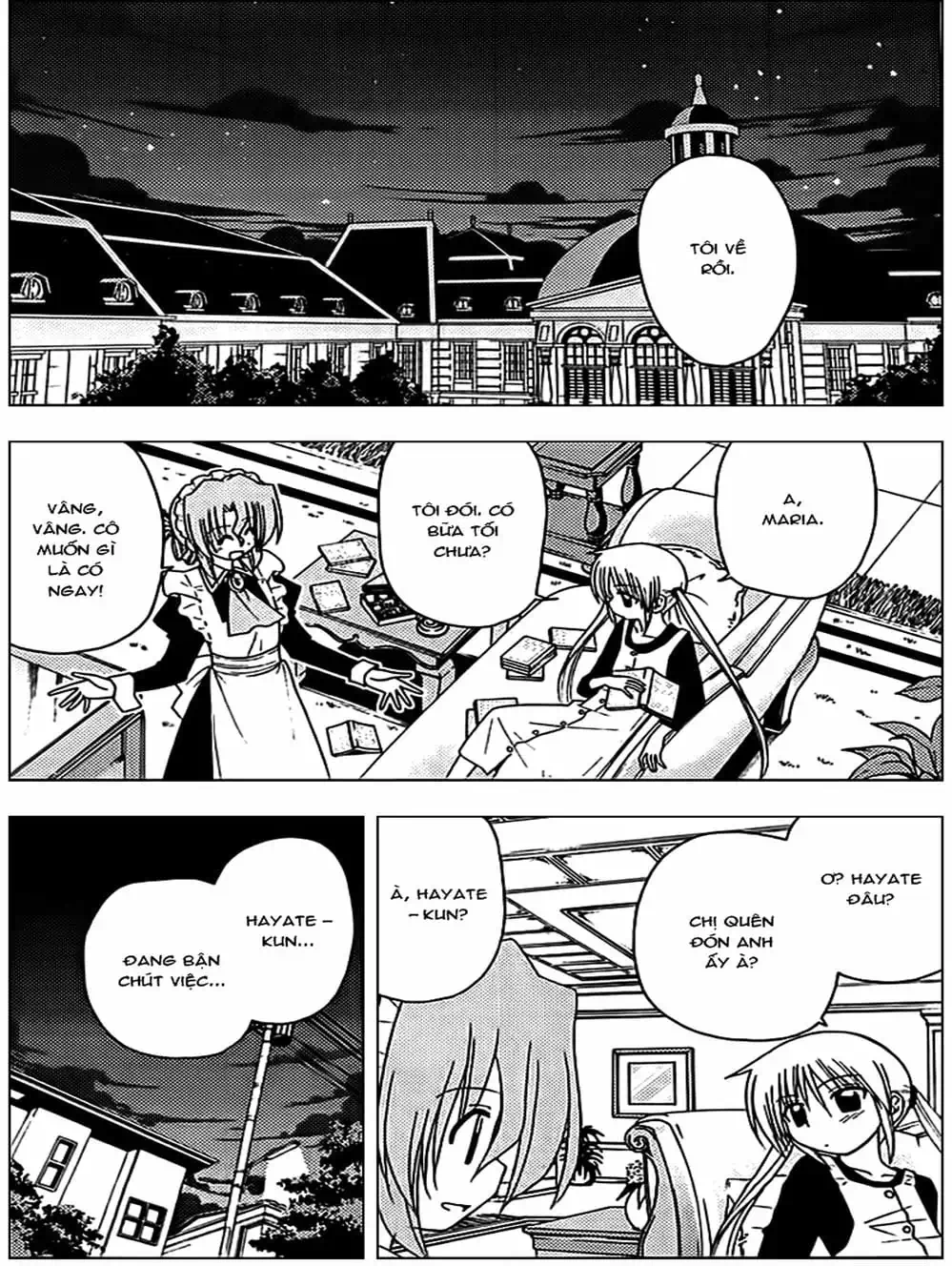Truyện Tranh Chàng Quản Gia - Hayate No Gotoku trang 4