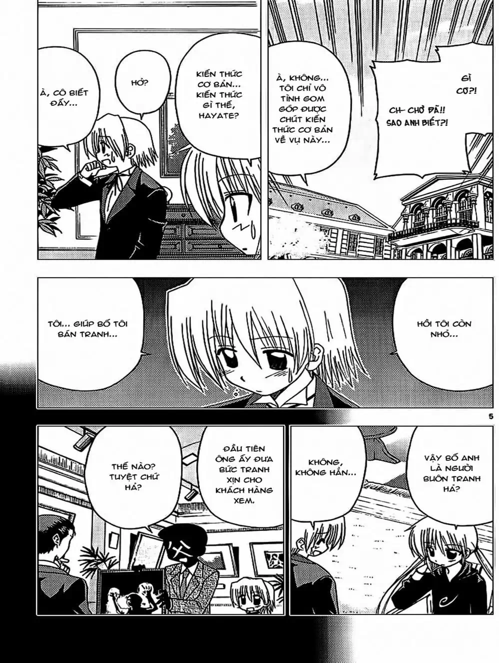 Truyện Tranh Chàng Quản Gia - Hayate No Gotoku trang 4